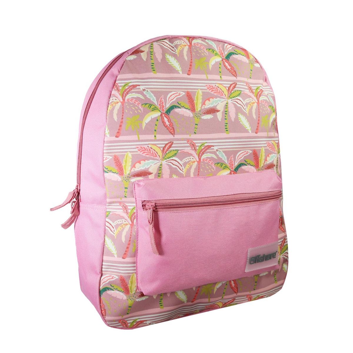 Bagtrotter Sac à dos rose palmiers Offshore 1 compartiment- Bagtrotter