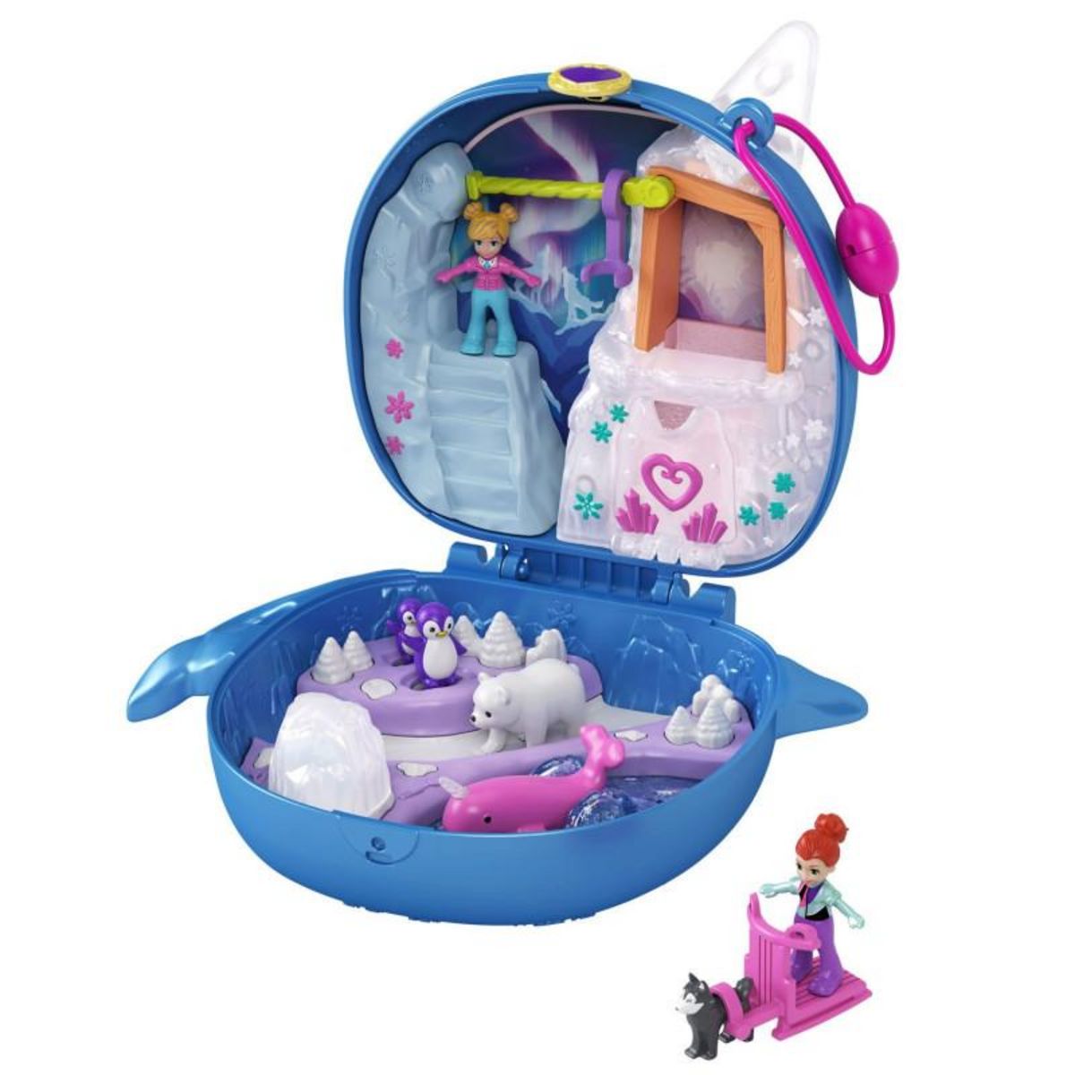 MATTEL MATTEL Polly Pocket Compact Playcase Arctic fun