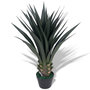 Voir la diapositive 1 : VIDAXL Plante artificielle avec pot Yucca 85 cm Vert