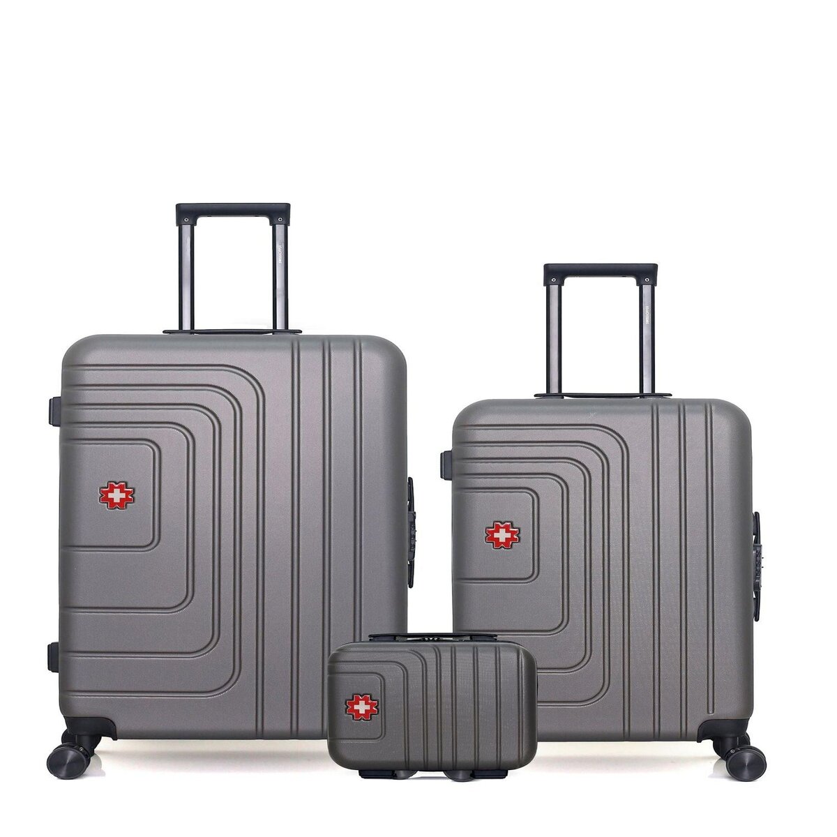 SWISS KOPPER SWISS KOPPER - LOT DE 3 - Valises grand format, weekend et vanity RUTI