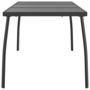 Voir la diapositive 4 : VIDAXL Table de jardin anthracite 165x80x72 cm Treillis d'acier