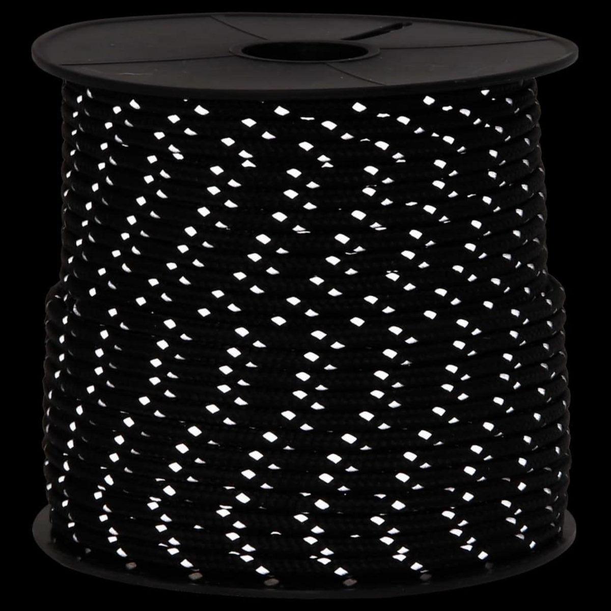 VIDAXL Corde de haubanage de tente avec bandes reflechissantes et cles