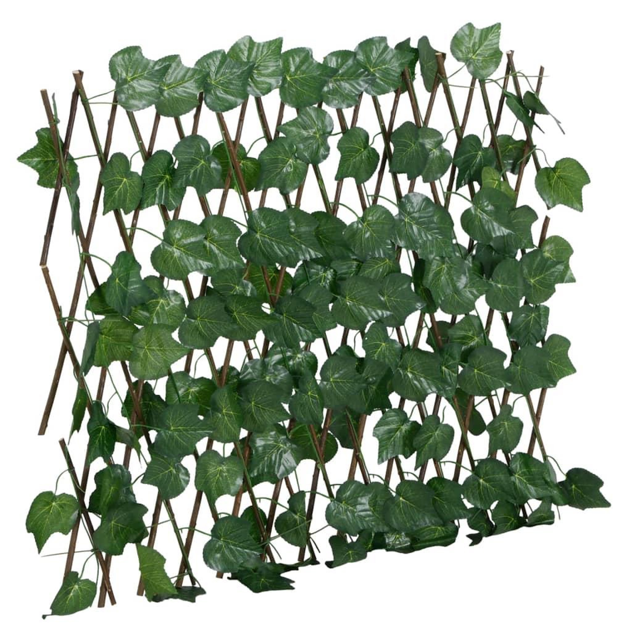Voir la diapositive 2 : VIDAXL vidaXL Treillis de feuille de vigne artificiel extensible 5 pcs