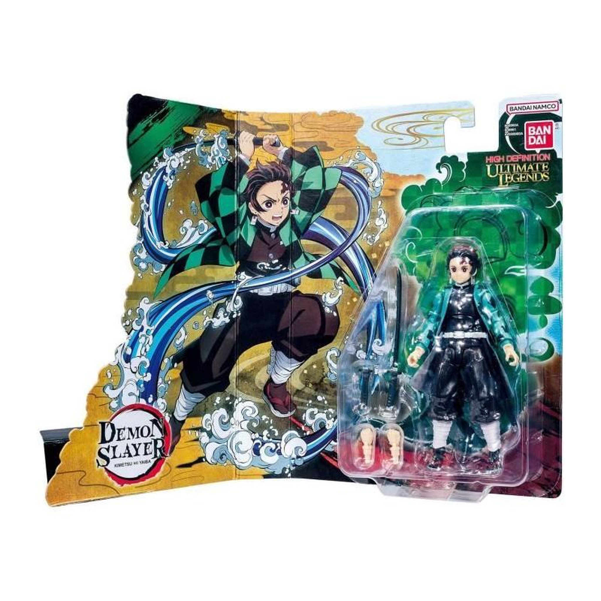 Voir la diapositive 5 : BANDAI BANDAI - Ultimate Legends HD - Figurine d'action Demon Slayer 12 cm - Tanjiro Kamado - VE88961