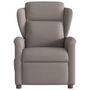 Voir la diapositive 5 : VIDAXL Fauteuil de massage inclinable electrique Taupe Tissu