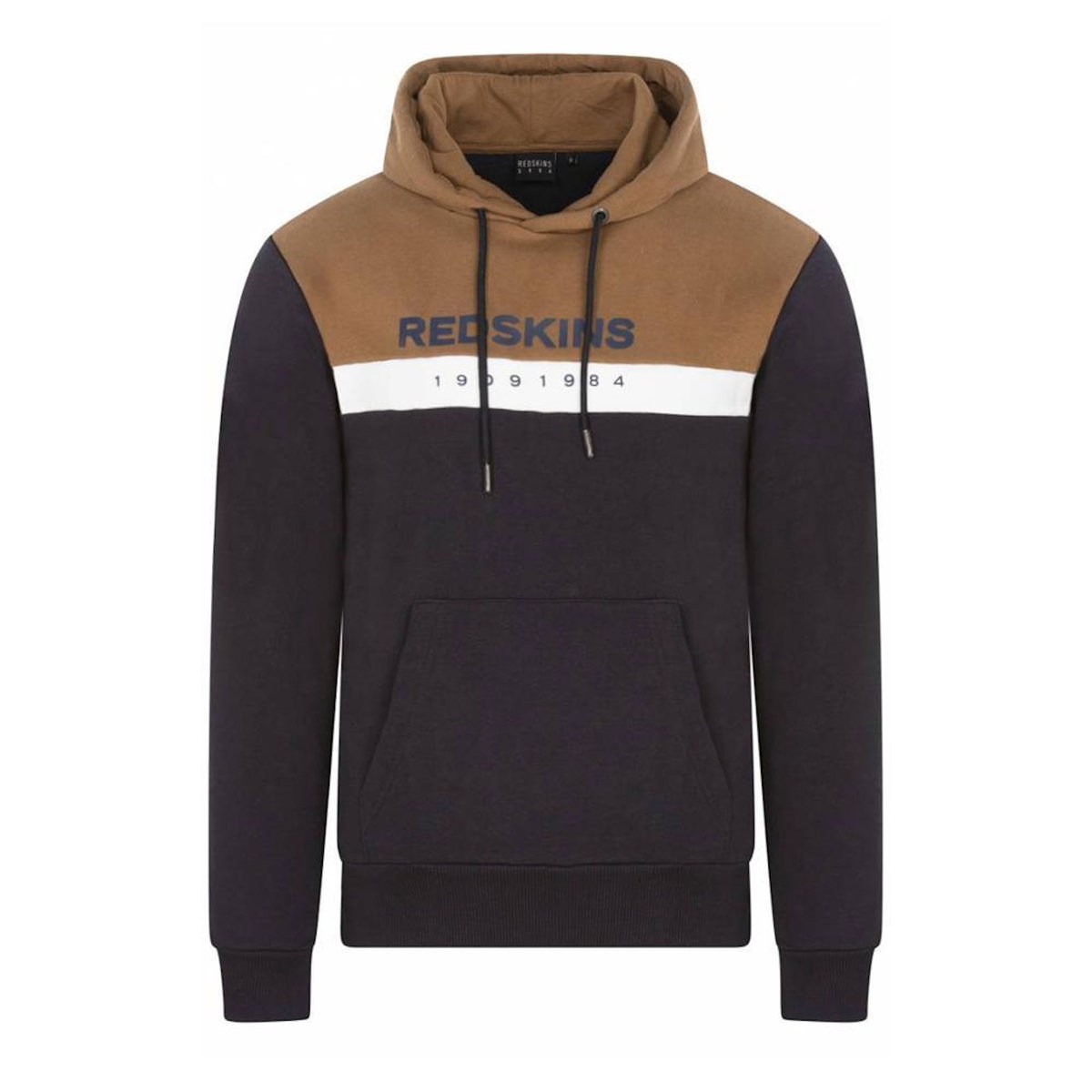 REDSKINS Sweat à Capuche Noir Homme Redskins Berguson RDS