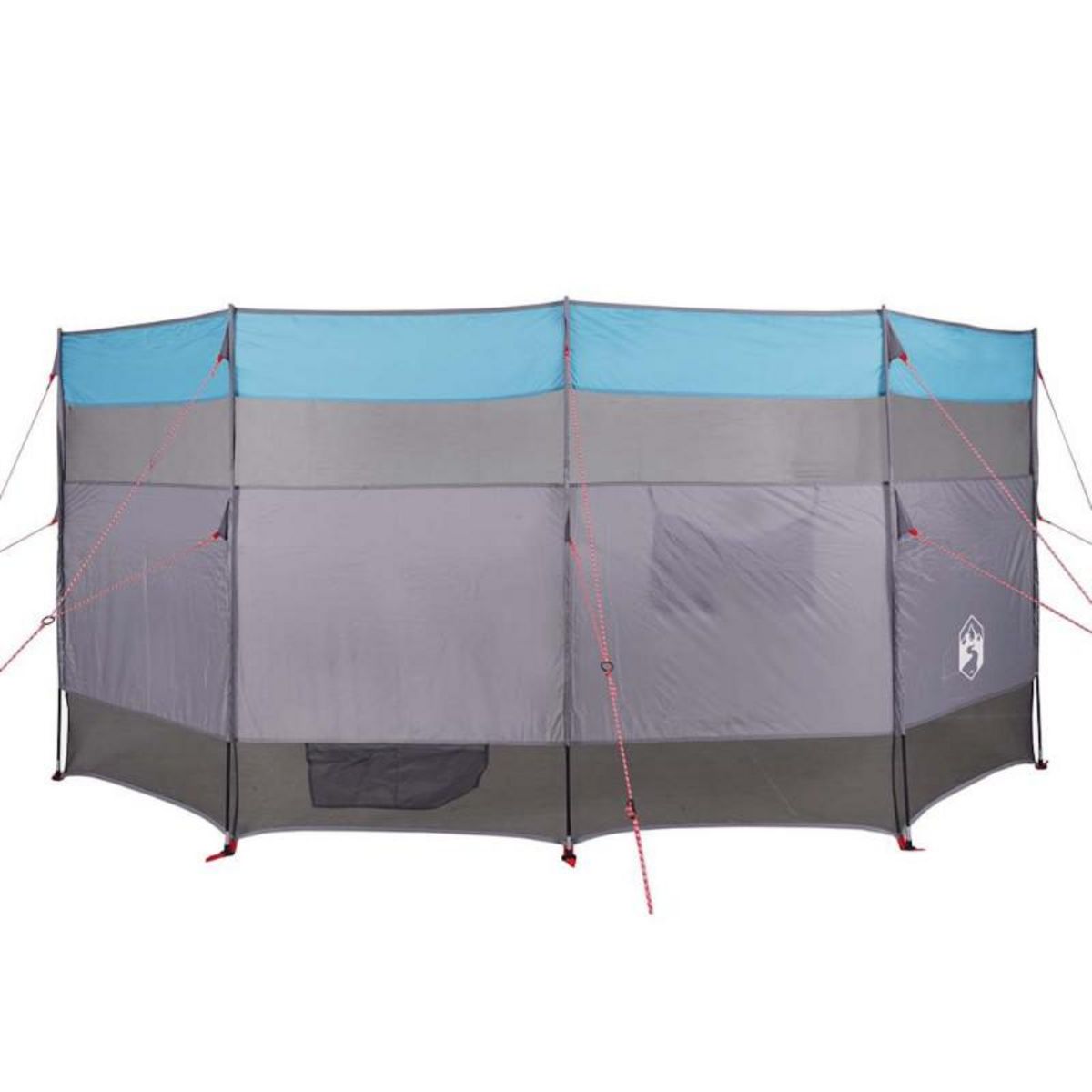 VIDAXL Brise vent de camping bleu 366x152x152 cm imperméable