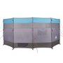 Voir la diapositive 6 : VIDAXL Brise vent de camping bleu 366x152x152 cm imperméable