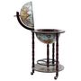 Voir la diapositive 4 : VIDAXL Bar sous forme de globe Bois d'eucalyptus Bleu