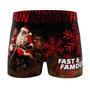Voir la diapositive 4 : FREEGUN Lot de 3 boxers homme Christmas