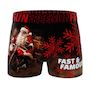 Voir la diapositive 4 : FREEGUN Lot de 3 boxers homme Christmas
