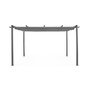 Voir la diapositive 6 : SWEEEK Pergola aluminium - Isla 3x4m - Tonnelle idéale pour votre terrasse, toit rétractable, toile coulissante, structure aluminium