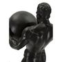 Voir la diapositive 6 : Paris Prix Statuette Homme Athlétique  Atlas  43cm Noir
