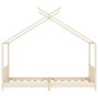 Voir la diapositive 4 : VIDAXL Cadre de lit d'enfant Bois de pin massif 90 x 200 cm