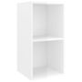 Voir la diapositive 4 : VIDAXL Meubles TV muraux 4 pcs Blanc brillant Bois d'ingenierie