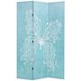 Voir la diapositive 1 : VIDAXL Cloison de separation pliable 120 x 170 cm Papillon Bleu
