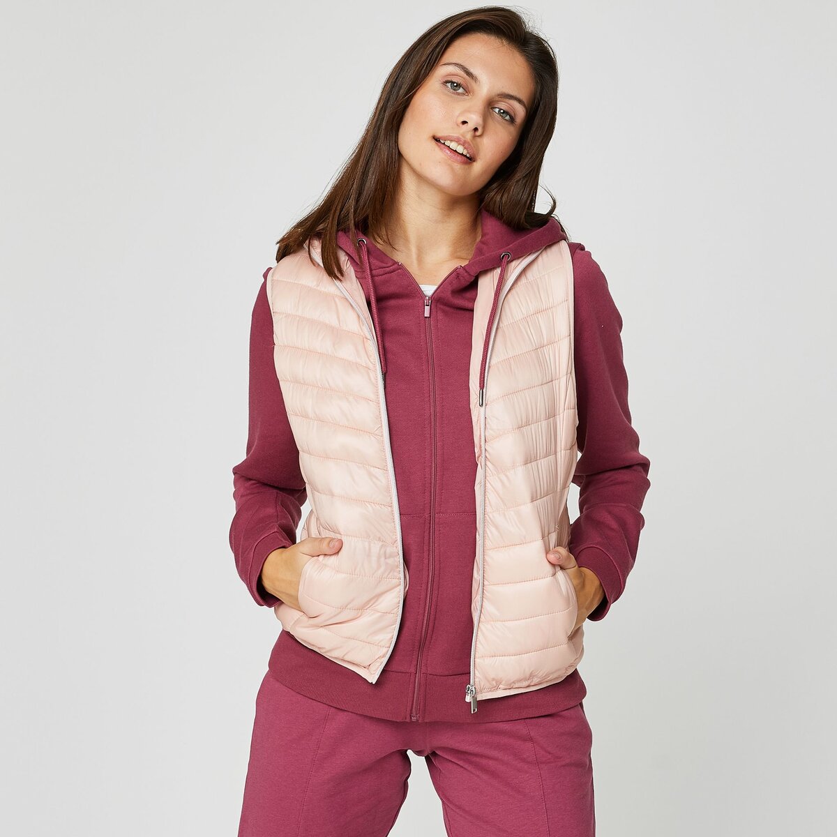 Gilet in discount extenso femme auchan