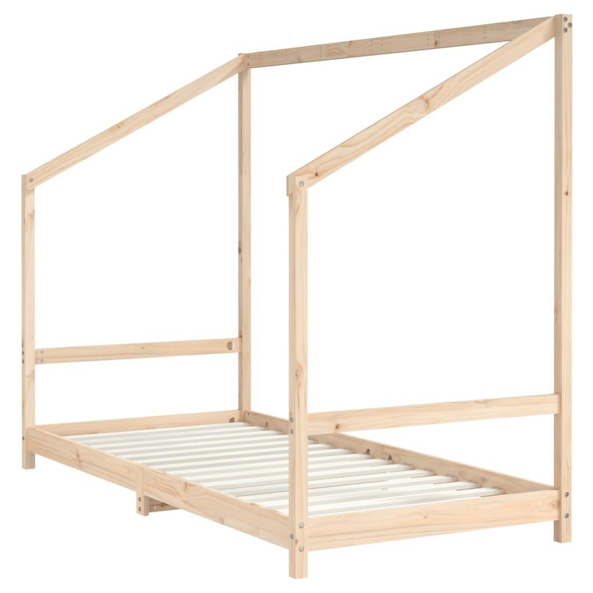 Voir la diapositive 4 : VIDAXL Cadre de lit pour enfants 2x(90x190) cm bois de pin massif
