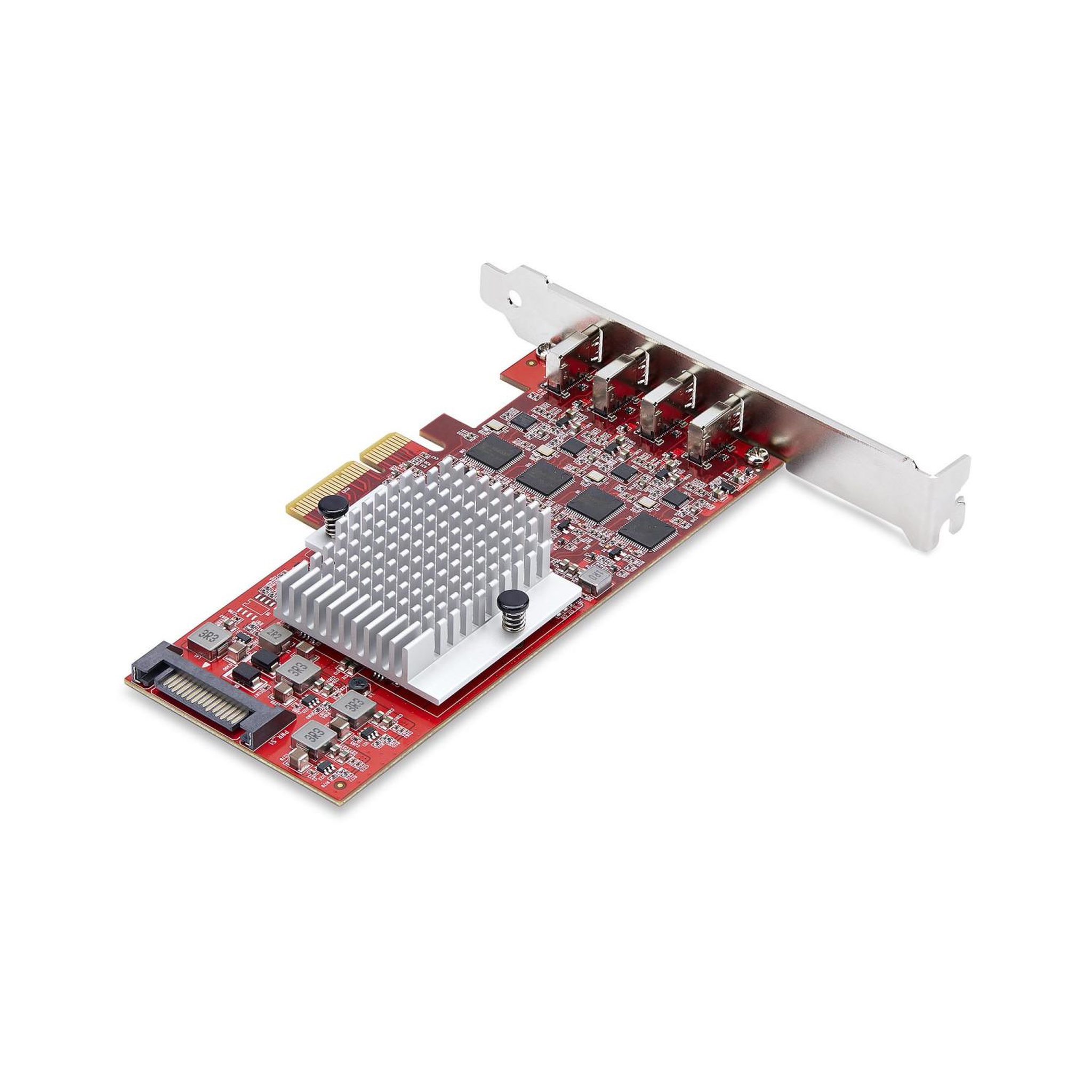 Voir la diapositive 3 : Startech Startech.com carte pcie usb-c 4 ports, usb 3.2 10 gbit/s, carte d'extension pci express usb-c, 4 contrôleurs usb indépendants, carte pcie usb type-c, windows/linux/macos, conforme taa
