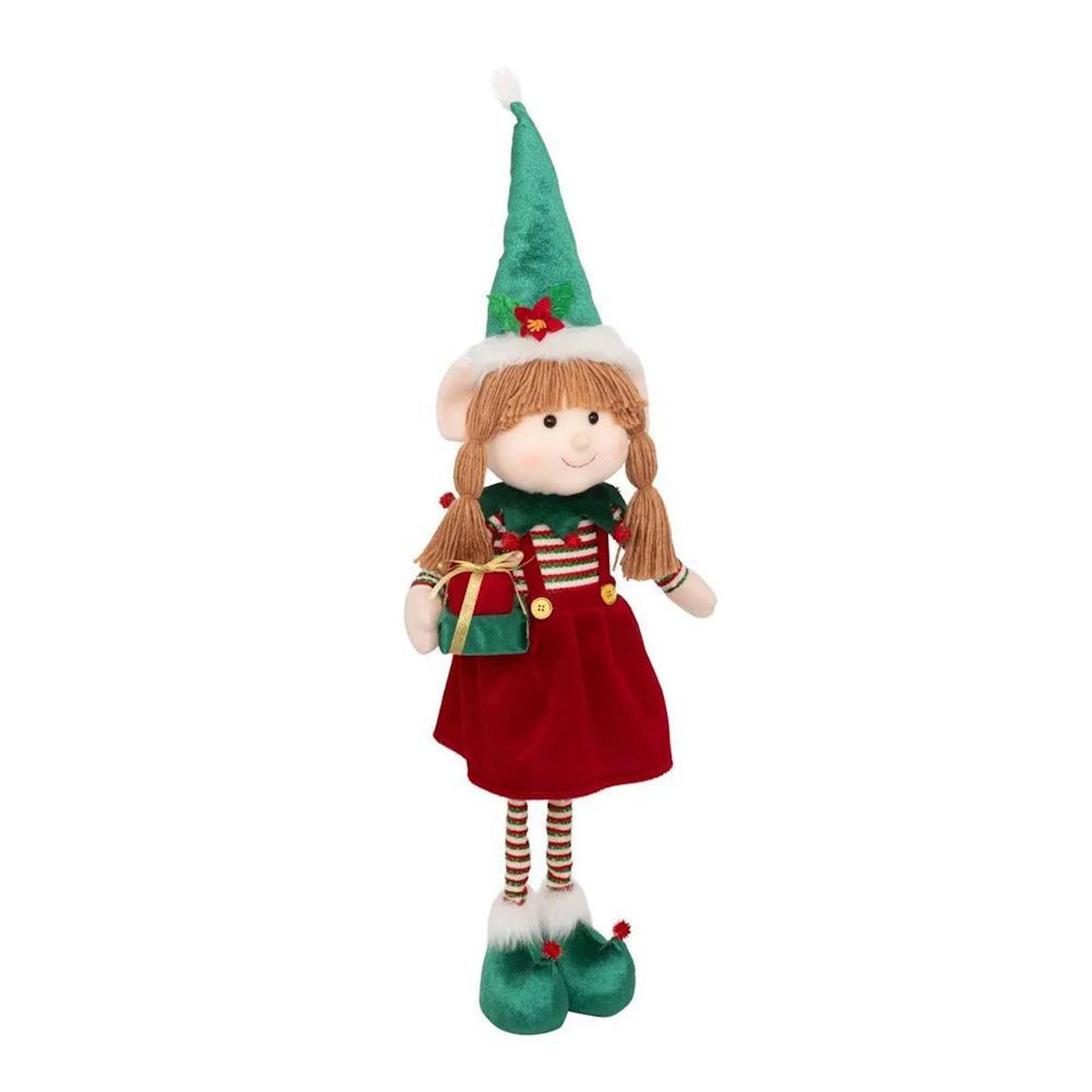 ATMOSPHERA Déco de Noël Lutin Fille télescopique Atmosphera Filou