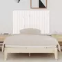 VIDAXL Tete de lit murale Blanc 140x3x90 cm Bois massif de pin
