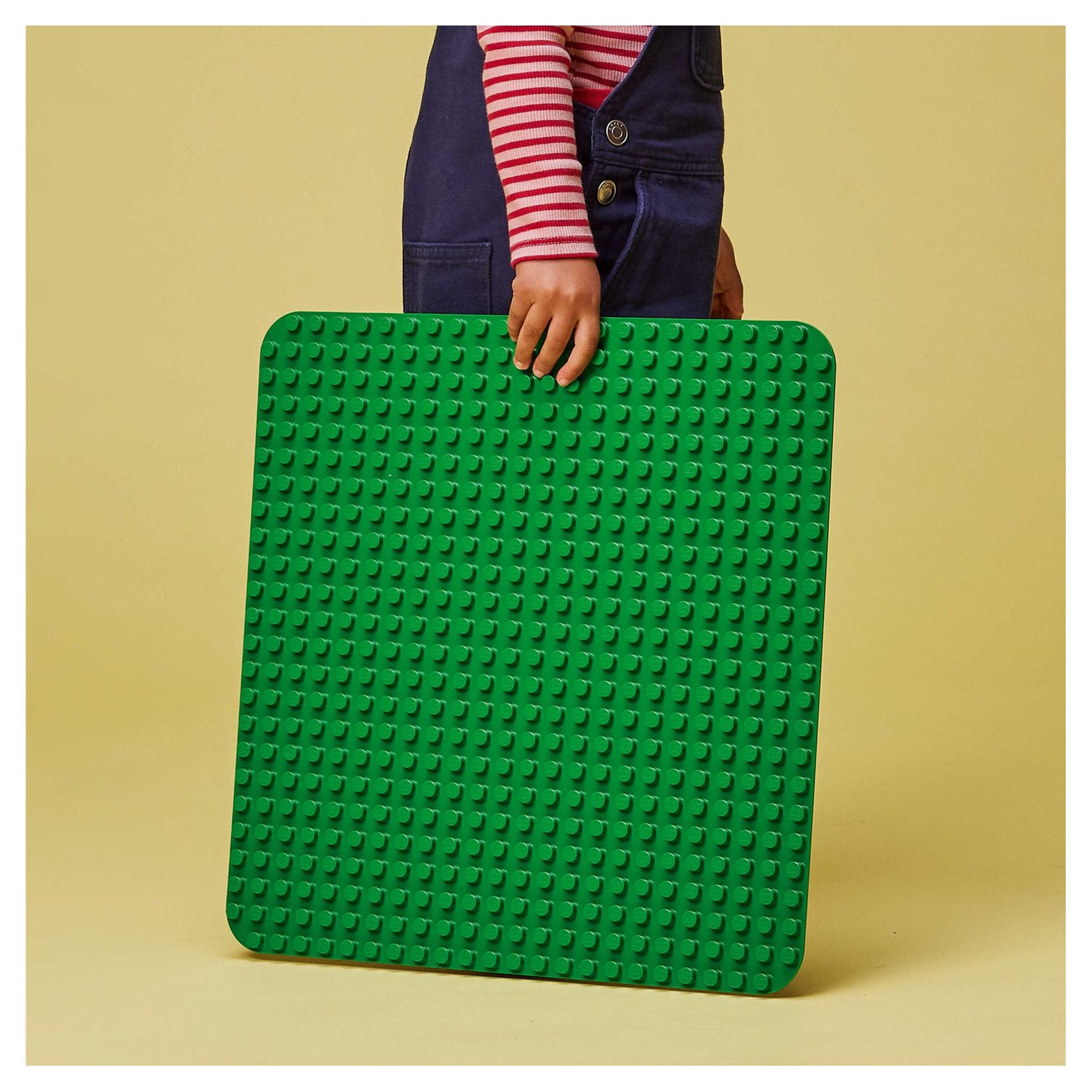 Voir la diapositive 3 : LEGO DUPLO 10980 - La Plaque de Construction Verte, Socle de Base
