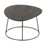 Voir la diapositive 3 : Paris Prix Table Basse Design  Mesla  121cm Marron Foncé