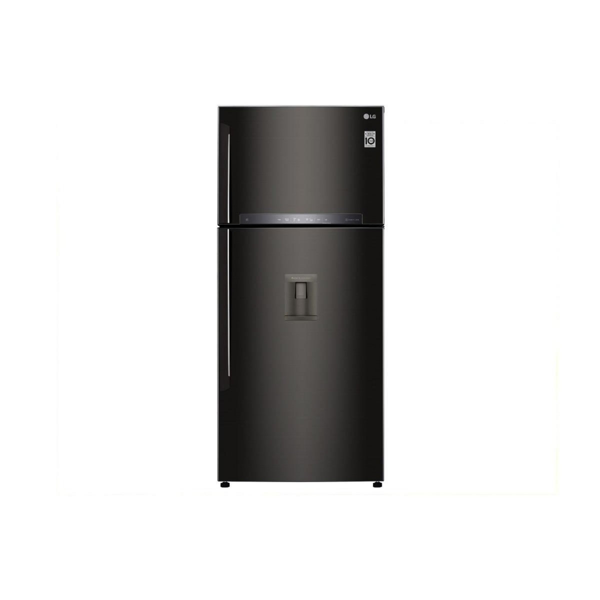 LG Réfrigérateur combiné 78cm 509l nofrost noir - GTF7850BL1