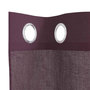 Voir la diapositive 5 : VIDAXL Rideaux en voile avec œillets 2 pcs violet 140x175 cm