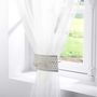 Voir la diapositive 3 : Paris Prix Embrasse de Rideau Broche  Ruchea  17cm Blanc