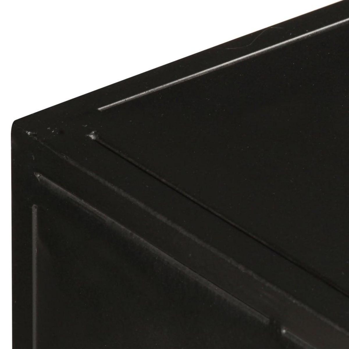 VIDAXL Meuble TV 90x30x40 cm Bois de manguier brut