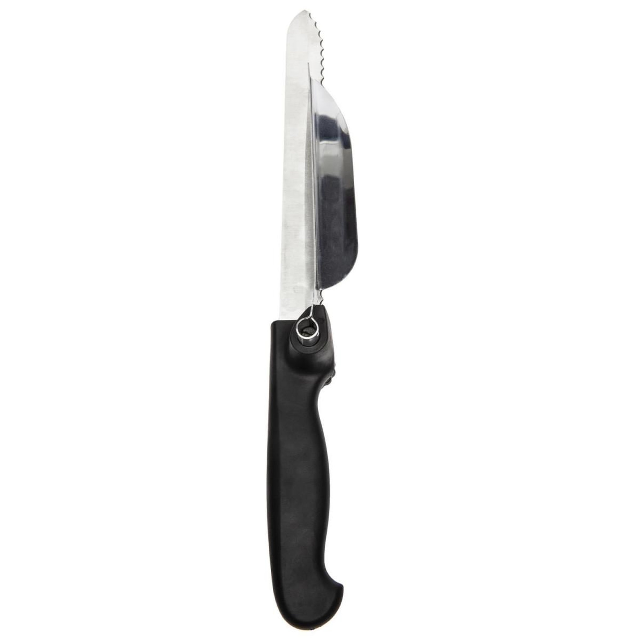 Voir la diapositive 3 : COOK CONCEPT Couteau à trancher  épaisseur réglable  32cm noir