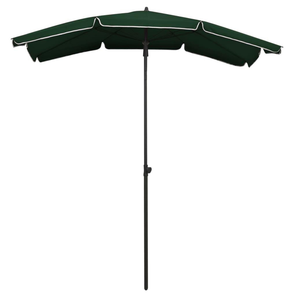 VIDAXL Parasol de jardin avec mat 200x130 cm vert