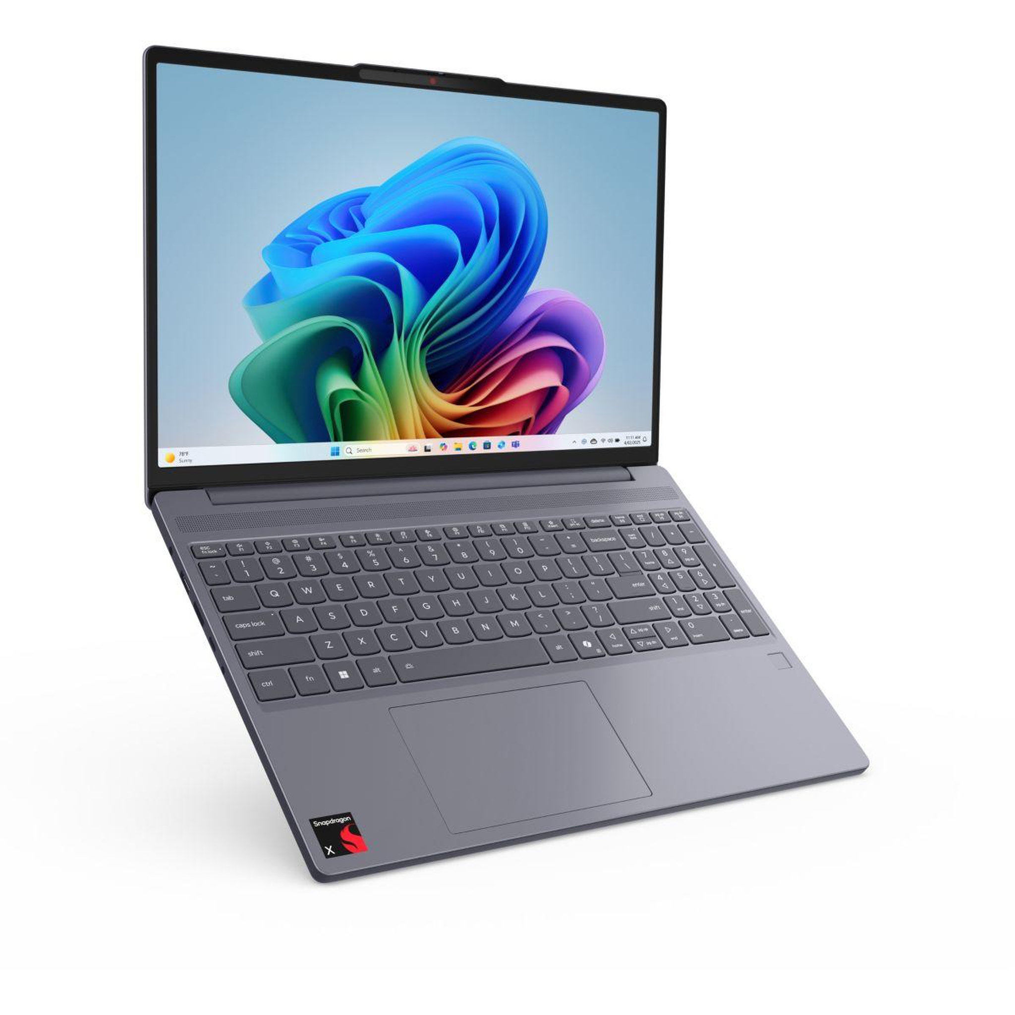 Voir la diapositive 2 : Lenovo Ordinateur portable ideapad slim 3 15q8x10 15  snapdragon x 16go ram ddr5 ssd 512go