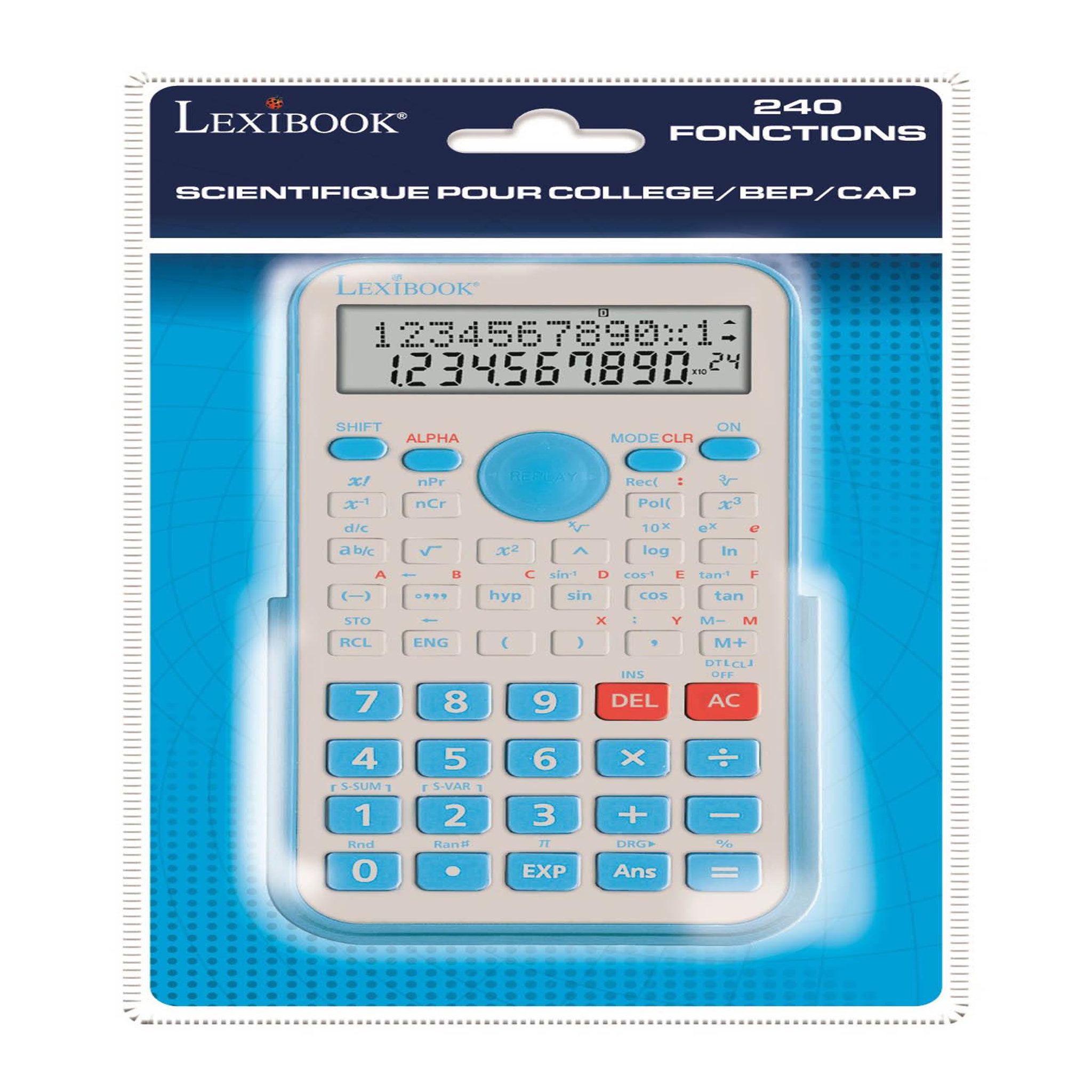Voir la diapositive 6 : Lexibook Calculatrice scientifique 240 fonctions