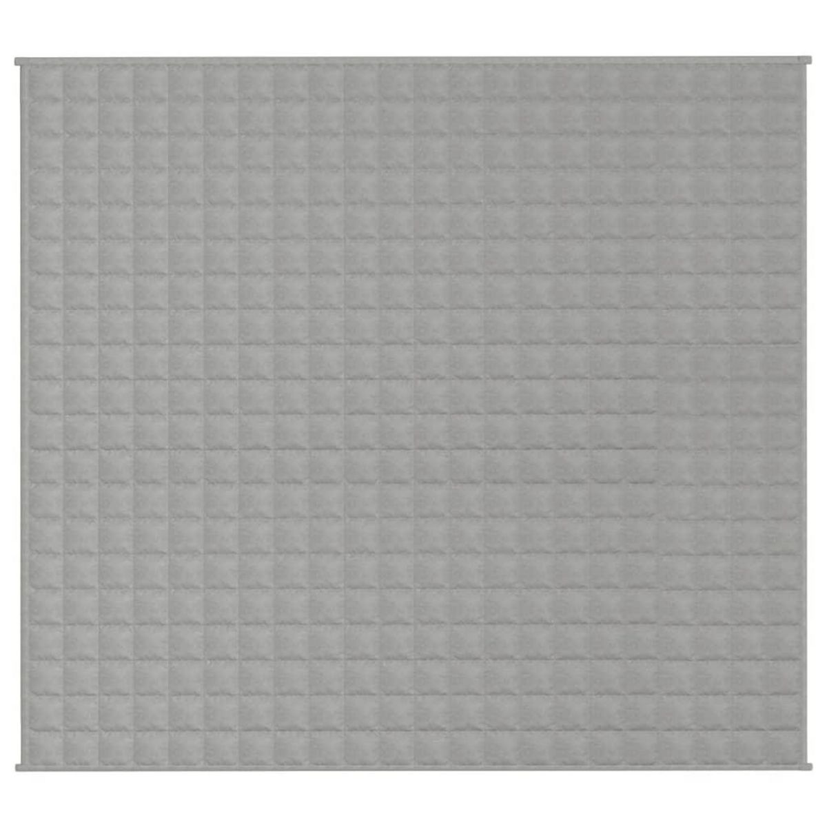 VIDAXL Couverture lestee Gris 200x220 cm 9 kg Tissu
