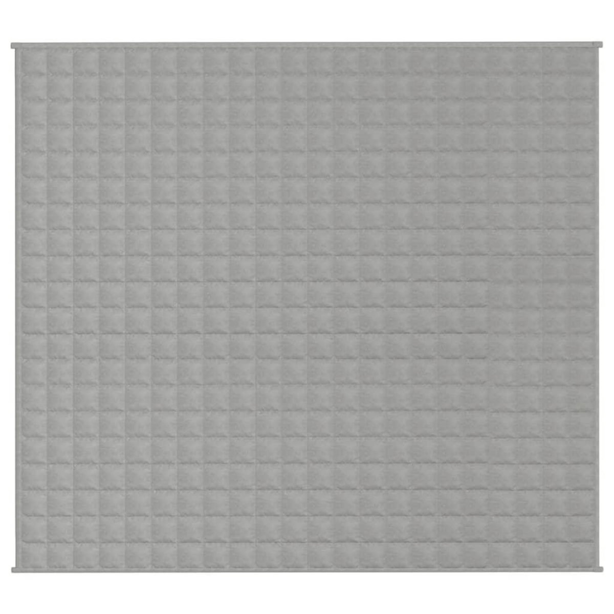 VIDAXL Couverture lestee Gris 200x220 cm 9 kg Tissu