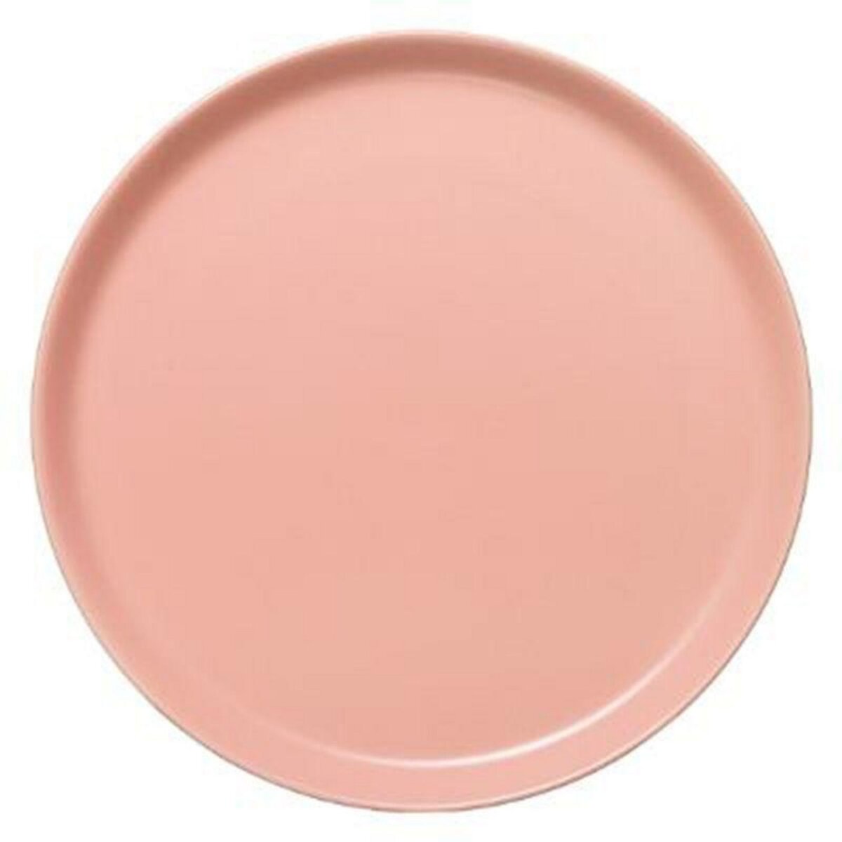 6 Assiettes plates-Incassable assiette rose Ø 20.8 cm