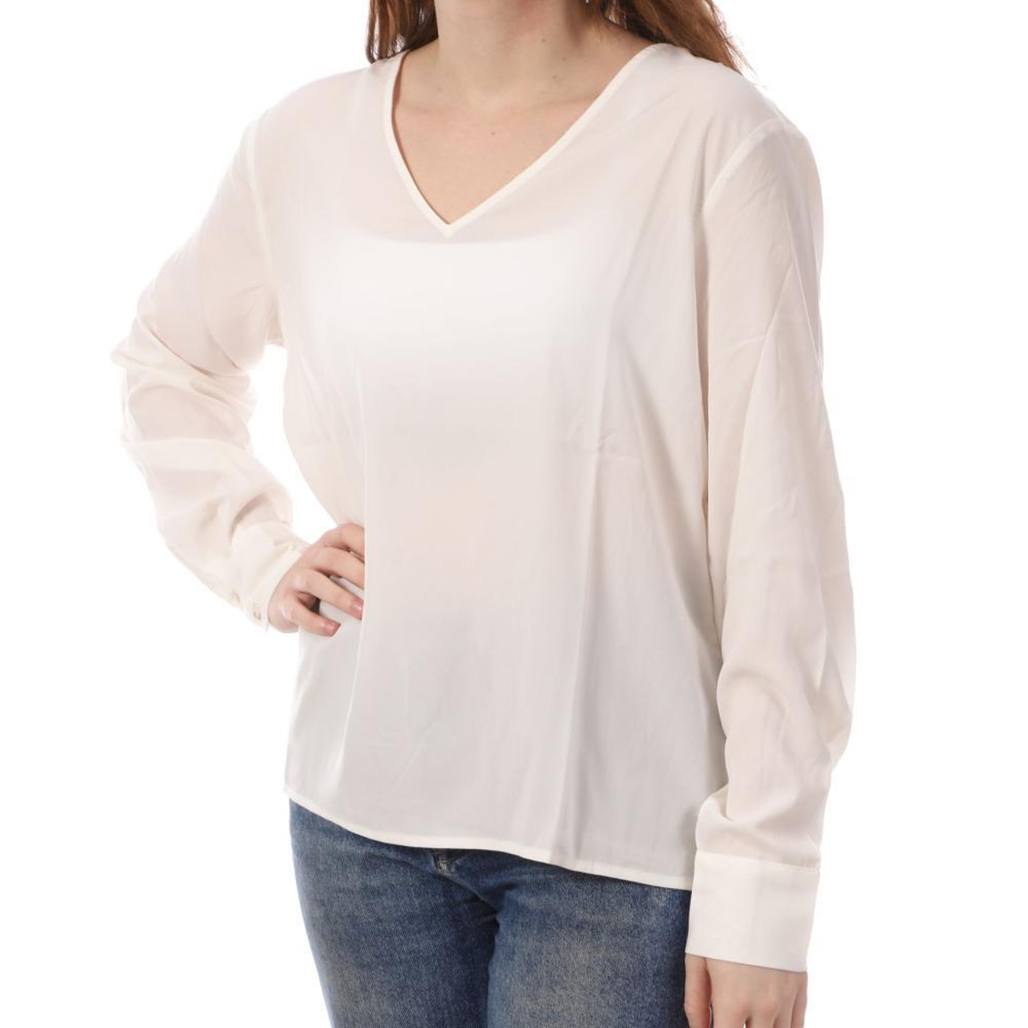 Voir la diapositive 1 : Only Blouse Écru Femme Only Pelina