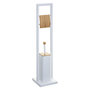 Voir la diapositive 1 : FIVE Valet WC scandinave Natureo - H. 80 cm - Blanc