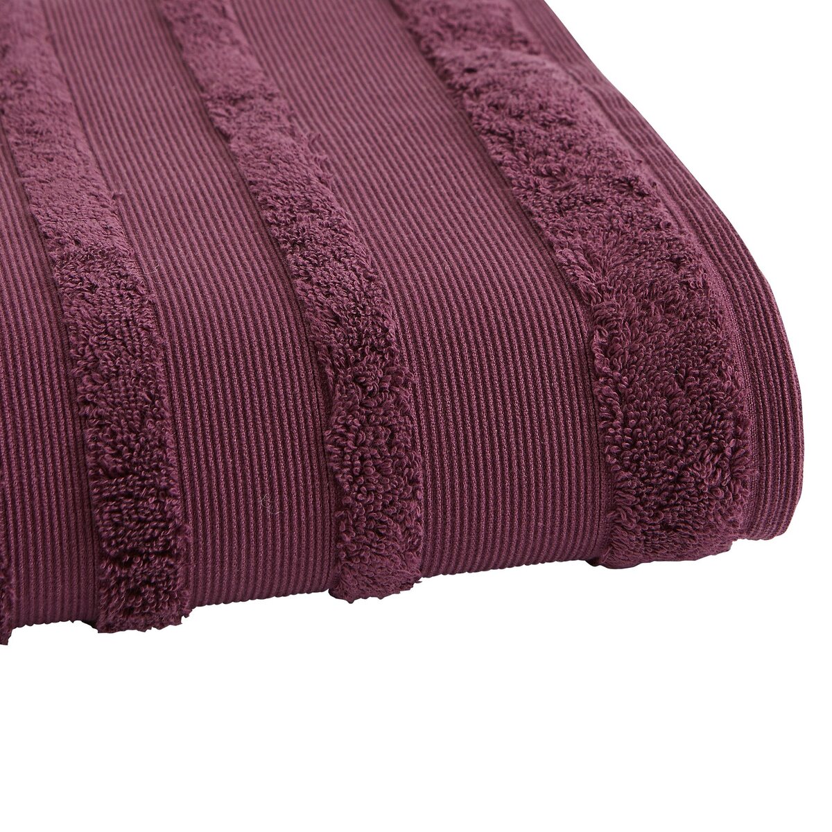 ACTUEL Lot de 2 gants de toilette unis en coton égyptien 650 gr/m²