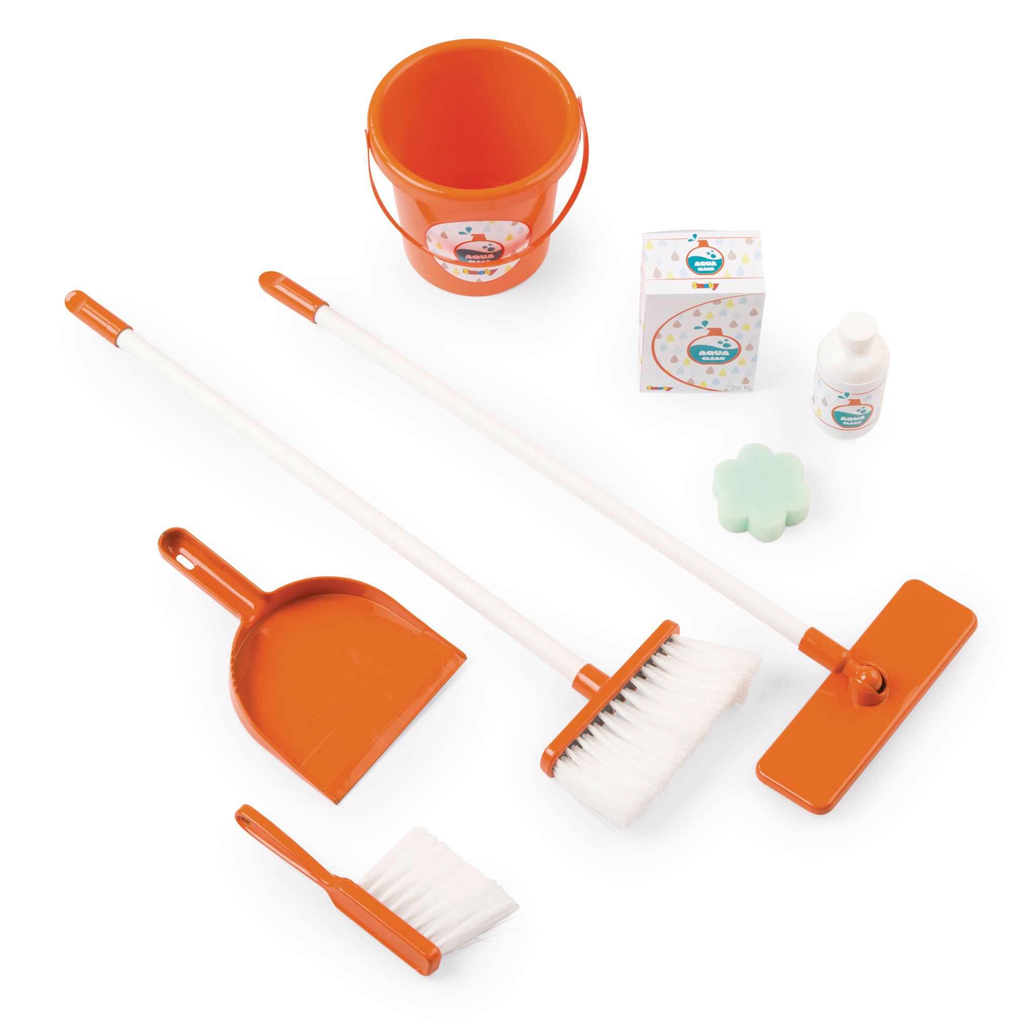 Voir la diapositive 2 : SMOBY Chariot de ménage + aspirateur 