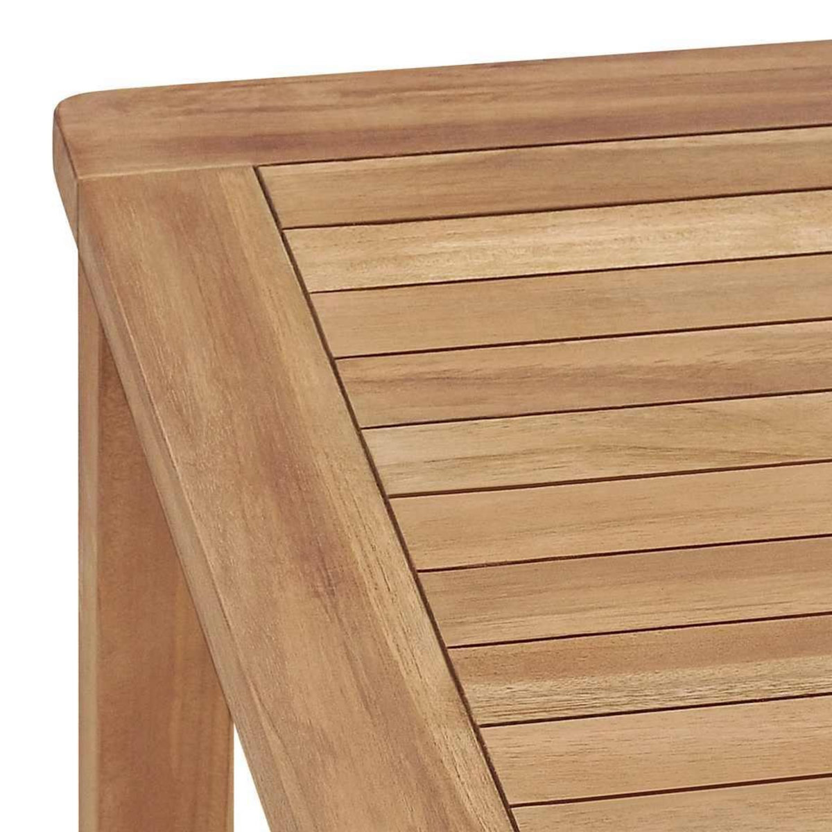 VIDAXL Table a dîner de jardin 140x80x77 cm Bois de teck solide