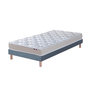 Voir la diapositive 5 : IDLITERIE Ensemble Matelas accueil Latex 3 zones INITIAL - Bi Confort Mousse & Latex + Sommier - Made in France