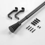 Voir la diapositive 3 : Douceur d'Intérieur Kit de tringle à rideaux extensible Horizon
