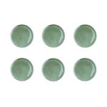 BJORN Assiette MAGMA Ø20cm - 6 pièces - Menthe