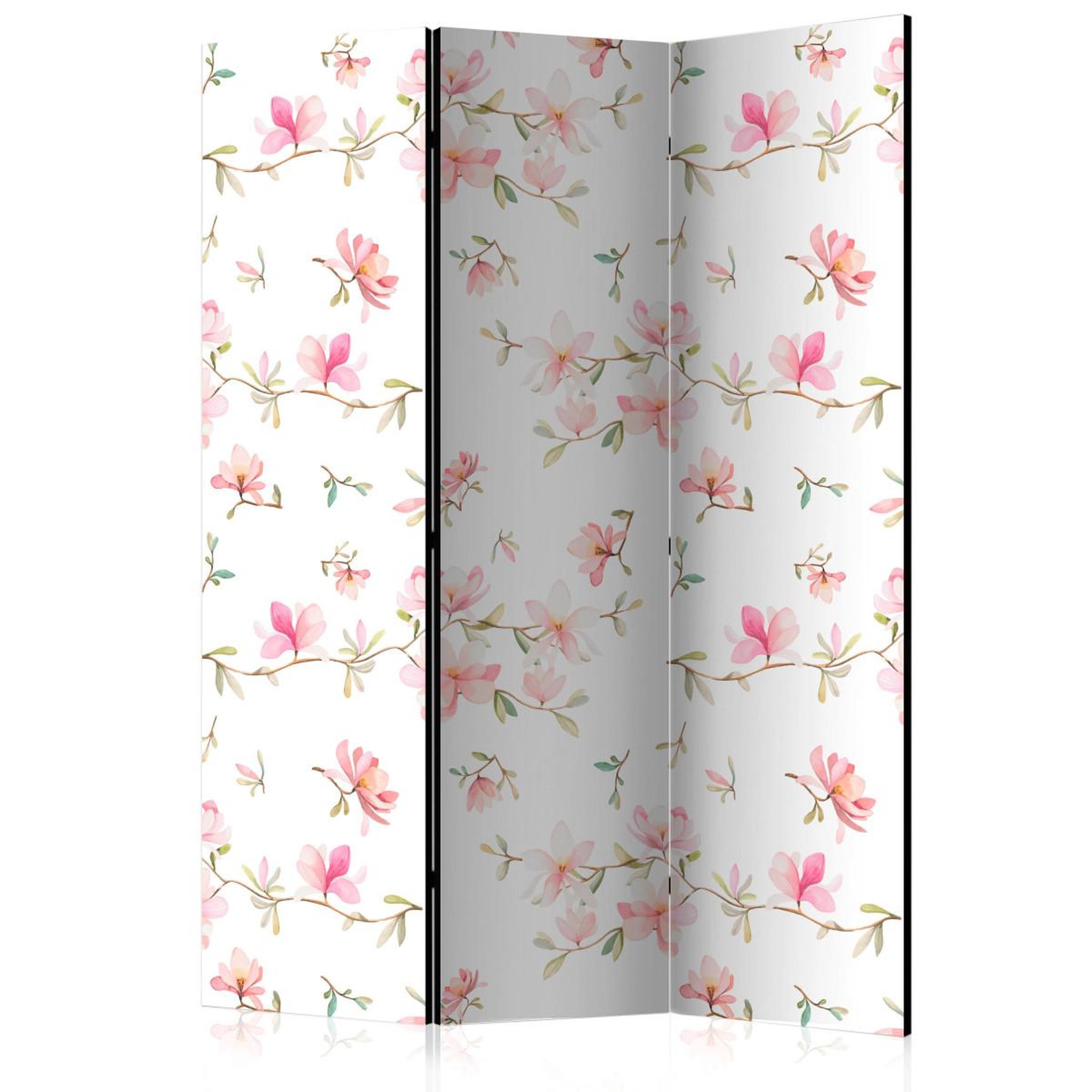 Paris Prix Paravent 3 volets  fresh magnolias  135x172cm