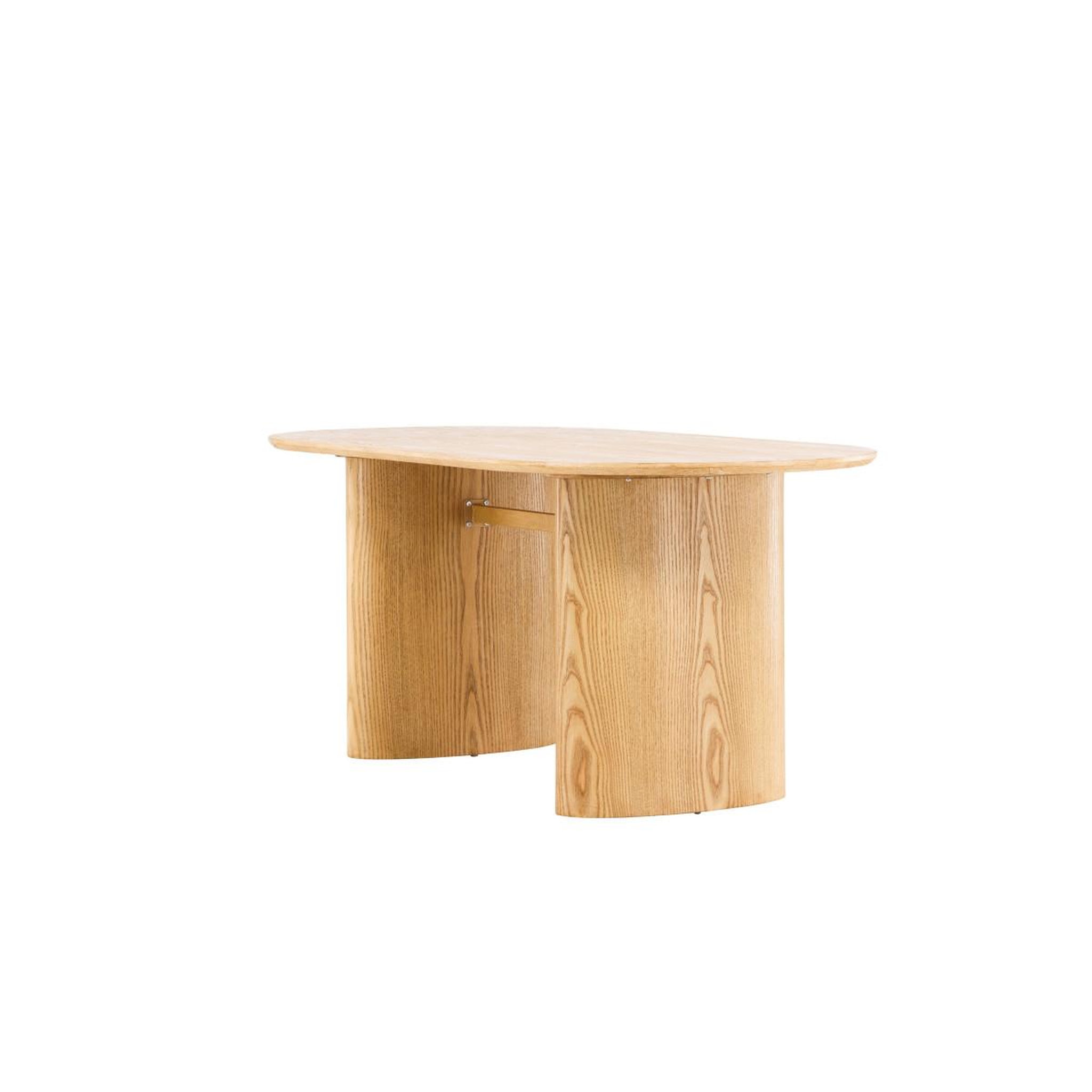 Voir la diapositive 4 : Paris Prix Table à manger design  isolde  180cm naturel