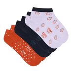 DIM x3 Paires de Chaussettes Violet//Rouge Fille Dim D0DGA. Coloris disponibles : Bleu