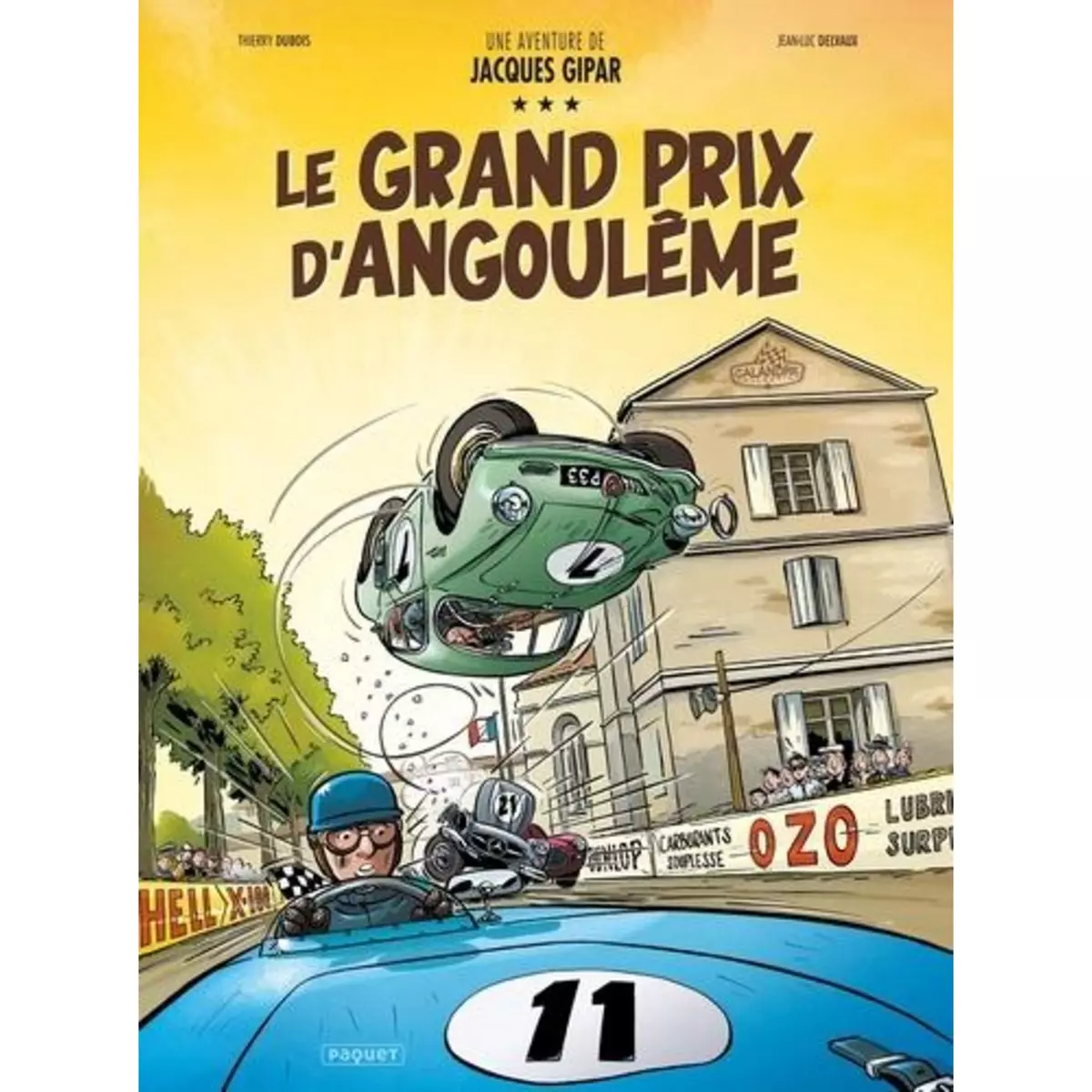 UNE AVENTURE DE JACQUES GIPAR TOME 11 : LE GRAND PRIX D'ANGOULEME, Dubois Thierry